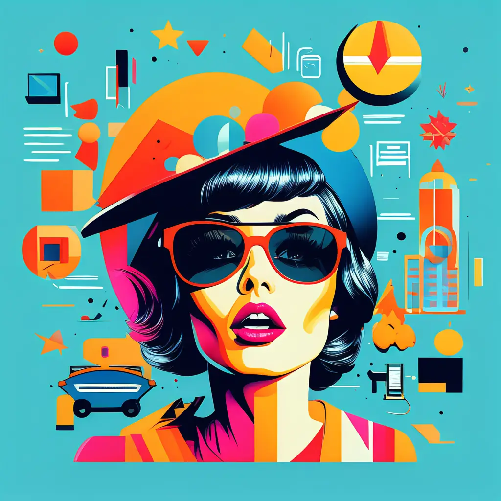 "Tech Layoffs Hit Hard: Silicon Valley Now Overrun by Unemployed Robots!" - AI Generated Satire Image